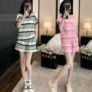 [골드스마일]반팔반바지 여자트레이닝복세트 여자반팔세트 홈웨