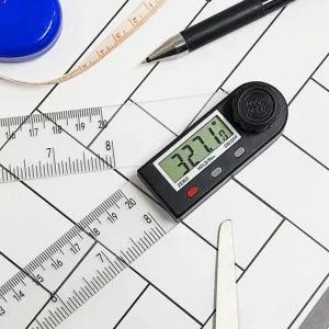 디지털 각도기 정밀 회전 200mm 전자 각도기 경사계 목공용 측정기 360도 수평계 수평