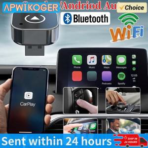 2in 1 무선 카플레이 안드로이드 오토 어댑터 플매트 카펫 러그 앤 플레이 유선 차량용 유선 무선으로 변환