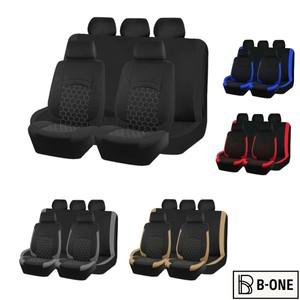 자동 플러스 범용 카시트 커버는 육각형 자수 액세서리 인테리어가있는 대부분의 Suv 트럭 밴에 적합합니다