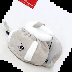 강아지캔넬 레드퍼피 캣틀즈워머 이동가방소형 다크베이지