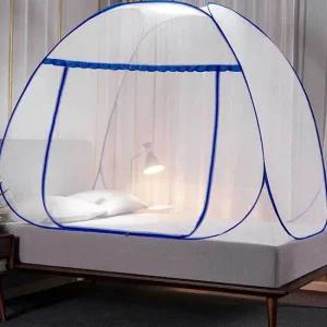 원터치 모기장 블루 타임 150x200cm 캐노피모기장 텐트모기장 원터치모기장