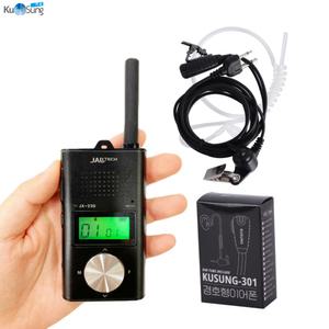 잘텍 JX200 JX220 JX300 고급 무전기이어폰 경호용이어마이크 무전기인이어 KUSUNG-301 국산