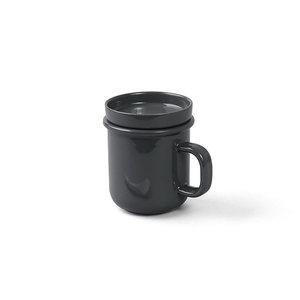 보울보울 노르딕볼볼, 뚜껑머그 340ml, 차콜그레이, 1개