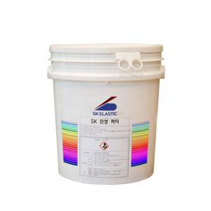 SK 탄성퍼티 5KG 백색 고무퍼티 실리콘 수성코킹