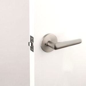 엔젤금속 시그니처 SSL 2960 SN 버튼형 방문손잡이 화장실 욕실 나무문 ABS도어 도어핸들 문고리