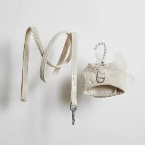 [루이독] 크리미 코듀로이 하네스 Set