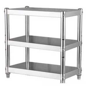 창고 스테인리스 진열대 조립식 앵글 냉장보관 선반 60cmx40cm 특대 2단 높이 60cm