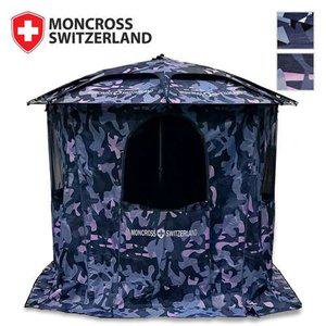 [SAPA]몽크로스 암막 지퍼 파라솔 텐트 세트 F52JPW 색상랜덤