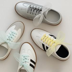 쉬폰 운동화 리본 끈 레이스 신발끈 장식 꾸미기 슈 참 120cm