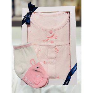 [압소바](강남점)[압소바 25년FW 임신출산선물]뉴쫑쫑 내의+ 토끼곰 단말 2종 세트(A2C10383/A2C32009) ...