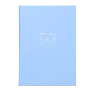 모닝글로리 일기장 열두 달의 하루일기장 (3년) (블루) 감정일기 일기노트/노트/감사/일기/비밀/다이어리