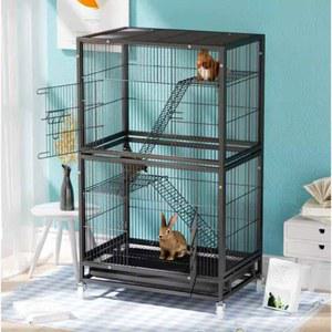 새장 케이지 슈가글라이더 친칠라 2층 키우기 새장커버 미어캣 60cm 화이트 D672