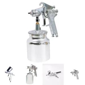 (W-71-3S SET 1.5 SET) 에어스프레이건/공방/금속/산업/플라스틱/작업/자동차/페인트/제조/목재/현장