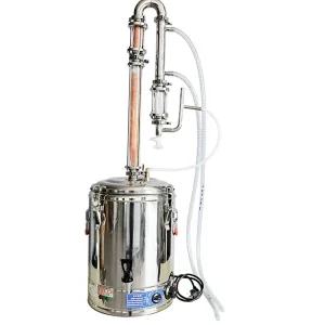 증류기 전통주 와인 양조 막걸리 스틸 제조기 15L 발효기