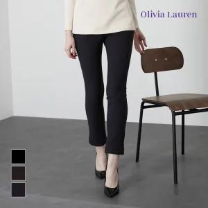 [올리비아로렌] 스트레치 일자 팬츠_VOBDLYW9471