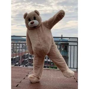 곰 인형탈 복장 코스프레 동물원 할로윈 축제