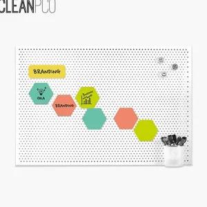 육각헥사보드 고무자석 7장 헥사보드