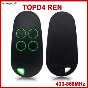 CAME REMOTE TOP D4REN 806TS-0290 차고 리모컨 게이트 433.92 - 868.35MHz 문 개폐기 컨트롤러 핸드 송신