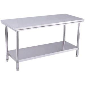 스테인리스 304SUS 작업대 탁자 이동형 포장대 식당 제전 60x40x80cm 스텐