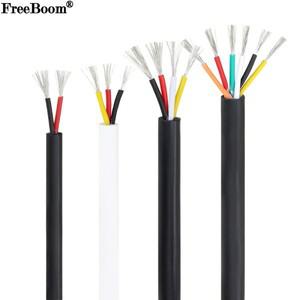 2-10m UL2464 멀티 코어 와이어 30 28 26 24 22 20 18 16 14AWG x 2 3 4 5 6 7 8 9 10 채널 오디오 전원 케