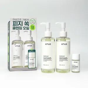 아누아 어성초 포어 컨트롤 클렌징 오일 200ml 더블기획 (+20ml)