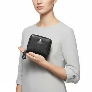 VIVIENNE WESTWOOD 25FW MEDIUM ZIP WALLET  5107004JU S000D N403)  미디엄 지퍼 반지갑)