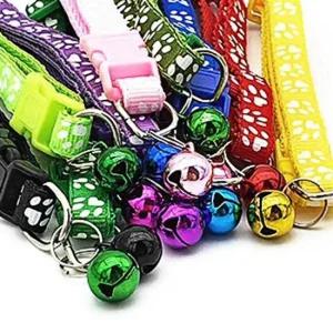 애견 강아지 방울 금속버클목줄