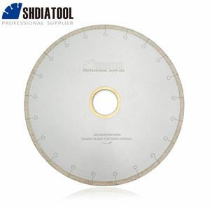SHDIATOOL-300MM/12 인치 세라믹 블레이드 후크 슬롯 포함 다이아몬드 톱날, 타일 도자기 커팅 디스크 보어