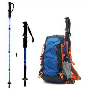 초경량 고강도 4단등산스틱 등산용 막대기 1+1