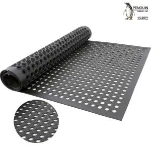 대형 고무매트 원형타공 1500x900x8 고무발판 충격흡수매트 깔판 발판/바닥