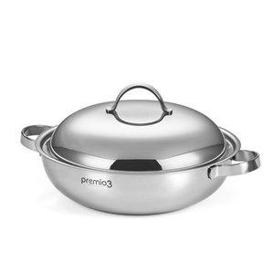 [키친아트] 통3중 인덕션 프리미오3 궁중 전골냄비 36CM