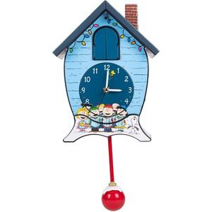 스누피벽시계 귀여운 초침 거실벽시계 인테리어 블루