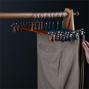 [라일리] Rly 프리미엄 논슬립 집게형 바지걸이 옷걸이