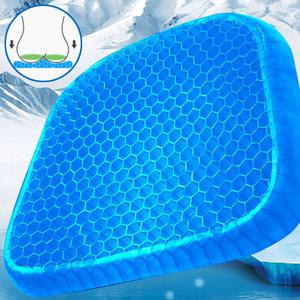 DFANO 3D 통풍 쿨방석 젤쿠션 압력분산 벌집구조 전용 커버포함 자동차 사무실 가정용 시트