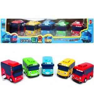 꼬마버스 타요 버스 미니카 5종세트 타요장난감 씨투 라니 로기 가니 타요