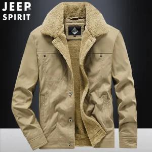 JEEP SPIRIT 남성재킷 가을 겨울 아웃도어 기모 도톰 캐주얼 남자야상자켓