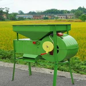 풍구 곡물선별기 들깨 소형 탈곡기 곡물 선별기 옥수수 쭉정이 터는기계 분리기 깨터는 벼