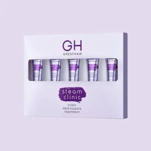 그레이트헤어 스팀클리닉 스칼프 에센스 트리트먼트 1Box (15mlx5ea)