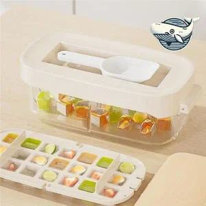 다용도 얼음 보관통 원터치 강력 아이스 트레이 대용량얼음보관