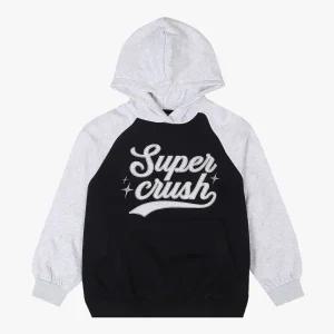 [롯데백화점]더데이걸즈 배색 레글런 후디 스 셔츠 TGMH25T02