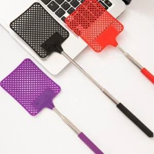 길이조절 신축 파리채 벌레 모기 잡는 채 경량 휴대