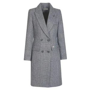 [하프클럽/비비드시크릿가너]여성 글렌체크 포인트 겨울 정장 울코트