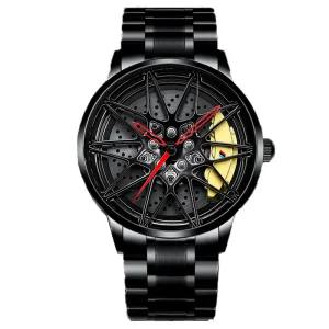 BMW 시계 [세금포함] [정품] 스테인레스 스틸 Men Wheel M3 쿼츠 방수 클래식 손목시계 명품시계 패션시계