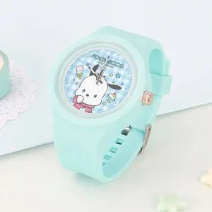 포차코 실리콘 바늘시계 어린이 캐릭터 손목 몰랑 이선물 선물