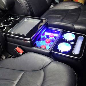 카니발 콘솔박스 올란도 펠리세이드 고급형(베이지) 호환 클래식 수납함 케이스 전후 콘솔