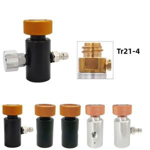 탱크/실린더 충전 스테이션 On/Off 어댑터 Tr21-4 Sodastream 용 스레드 리필  1 피스