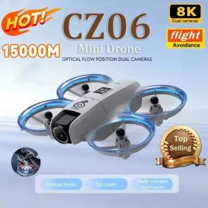 CZ06 8K 드론 RC Quadcopter 전문 미니 Dron 카메라 Foldable RC Quadcopter 장애물 회피 선물 장난감