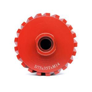 화강암 대리석 콘크리트 금속 결합 연삭 휠용 앵글 그라인더의 3인치 세그먼트 다이아몬드 제로 오차 드럼