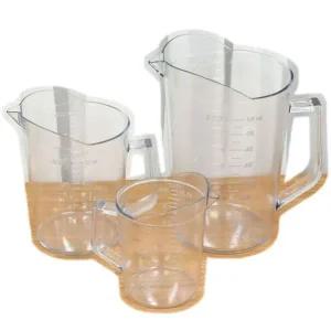 PC계량컵 폴리카보네이트 투명컵 베이킹 2000cc (DS)